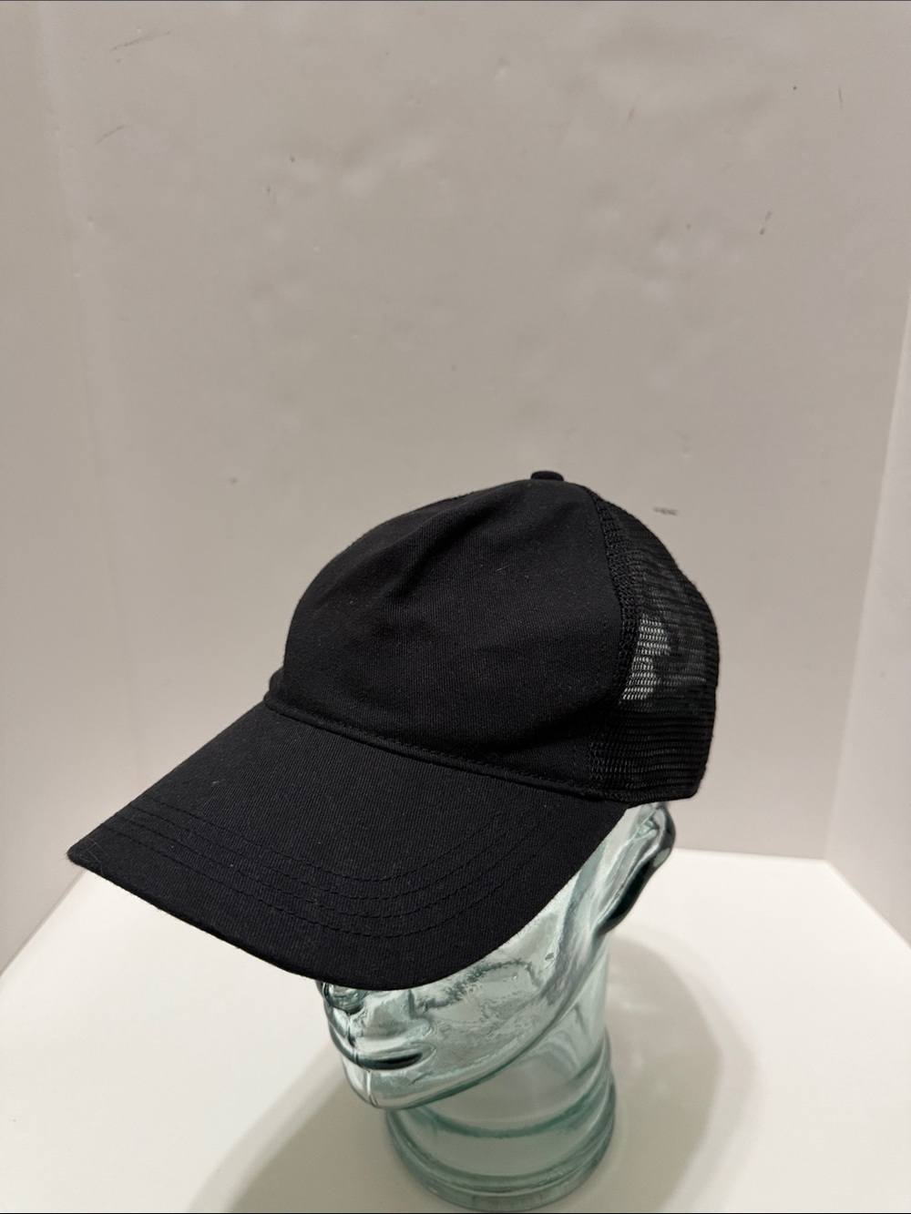 Classic Black Trucker Cap